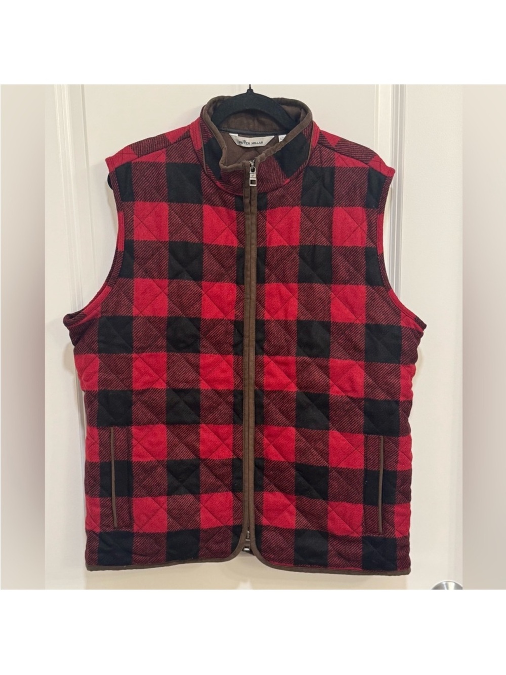 Peter Millar Crown Men's Essex Quilted Wool Travel Vest